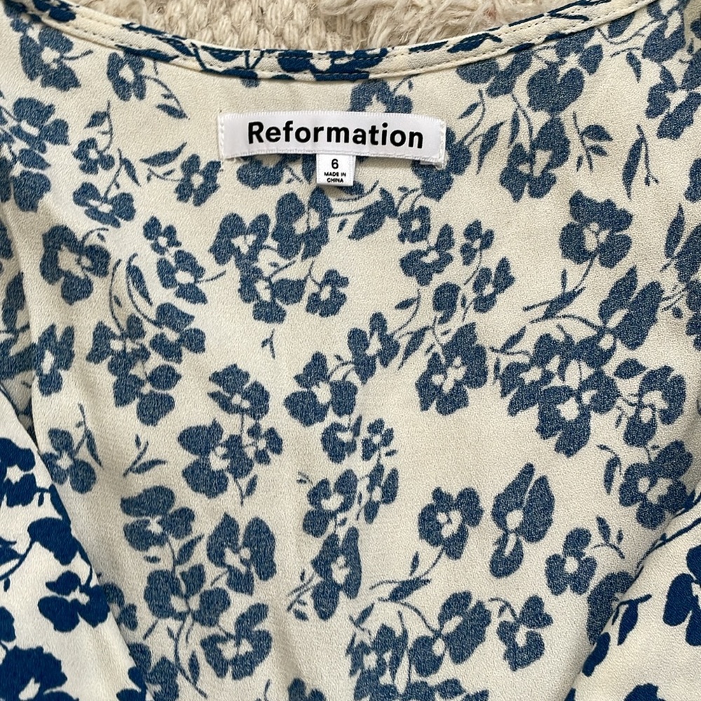 New Reformation Rilynn Mini Dress - Picture 6 of 8